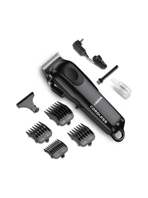 

NOVA Professional Rechargeable & Cordless Hair Clipper, Black