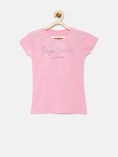 

Pepe Jeans Girls Pink T-shirt