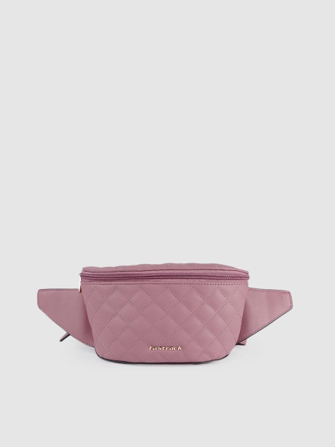 

Fastrack Women Pink Quilted Hurricane Fanny Pack