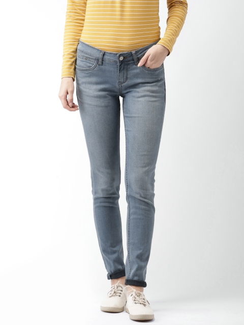 

Mast & Harbour Women Blue Skinny Fit Stretchable Jeans