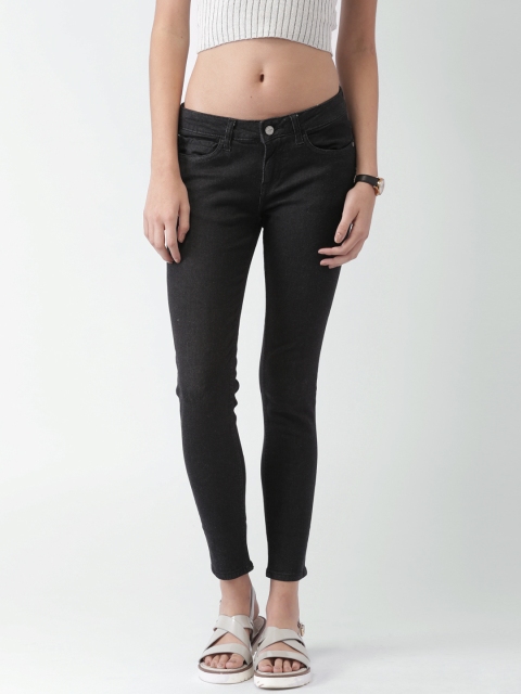 

Mast & Harbour Women Black Skinny Fit Stretchable Jeans