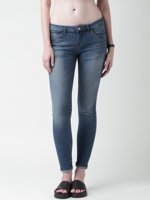 

Mast & Harbour Blue Skinny Fit Stretchable Jeans