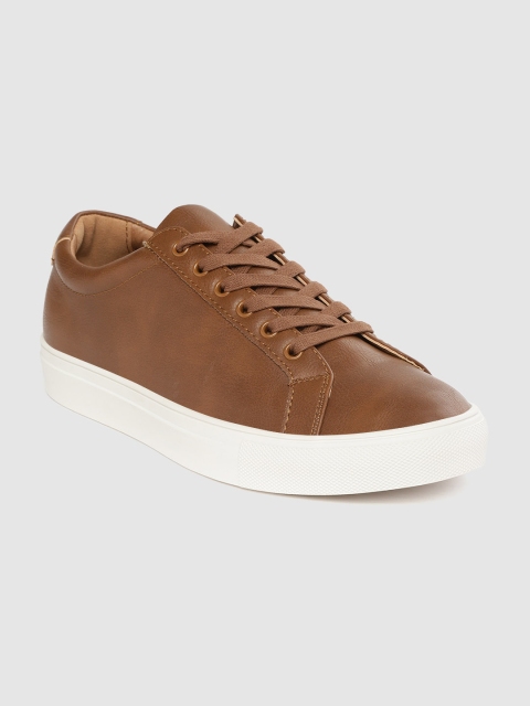 

Marks & Spencer Men Brown Solid Sneakers