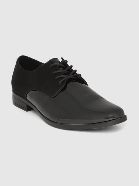 

Marks & Spencer Men Black Solid Evening Derbys