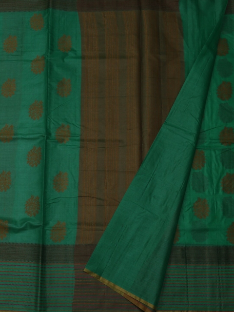 

Pothys Green Woven Design Pure Silk Saree