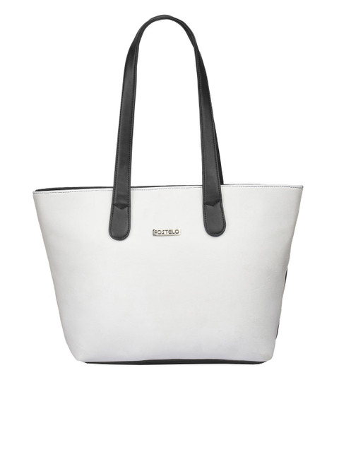 

Fostelo White Solid Shoulder Bag