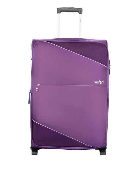 

Safari Unisex Purple Medium Trolley Bag