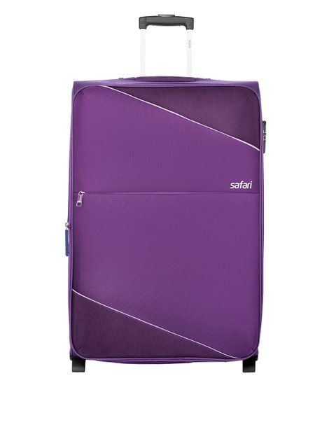 

Safari Unisex Purple Large Check-in Luggage