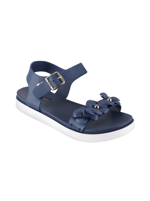 

Shoetopia Women Navy Blue Sandals