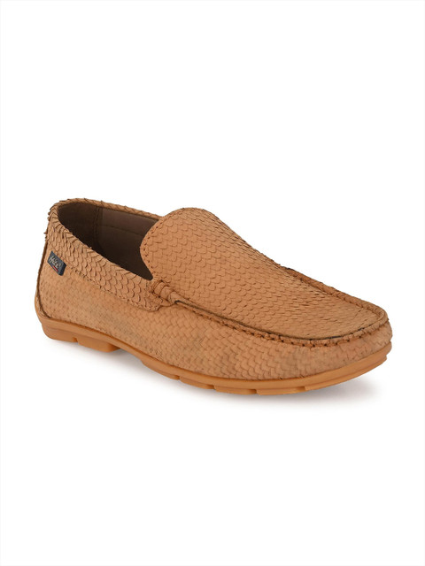 

Hitz Men Tan Loafers