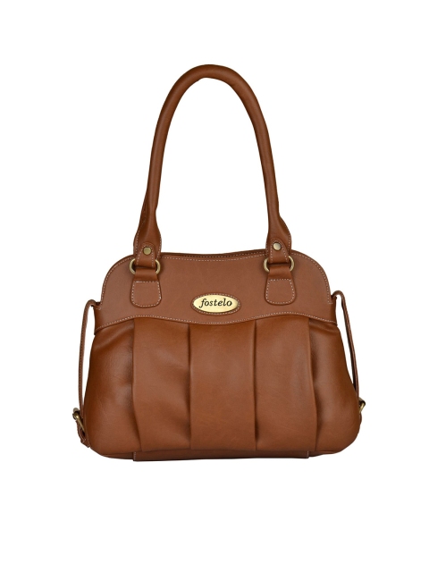 

Fostelo Tan-Brown Solid Shoulder Bag