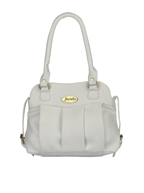 

Fostelo White Solid Shoulder Bag