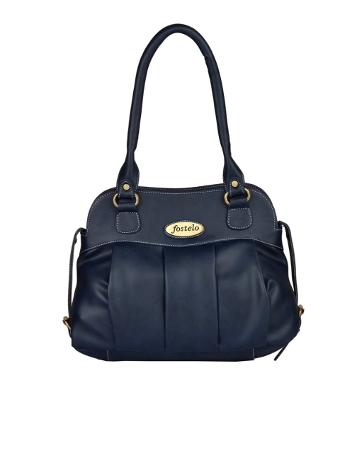 

Fostelo Blue Solid Shoulder Bag