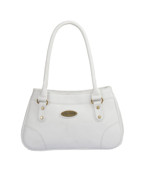 

Fostelo White Solid Handheld Bag