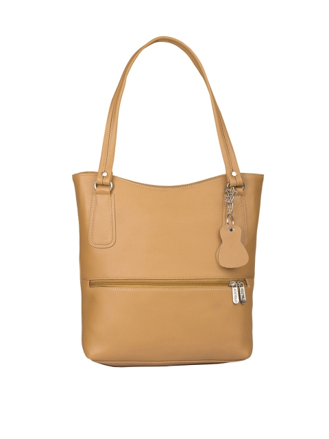 

Fostelo Beige Solid Shoulder Bag
