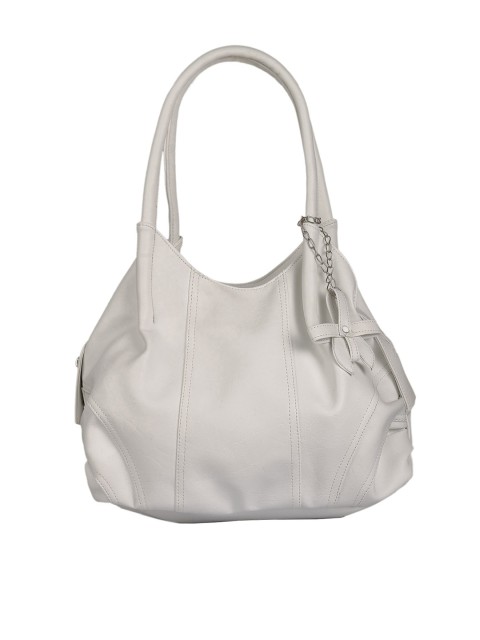 

Fostelo White Solid Classics Shoulder Bag