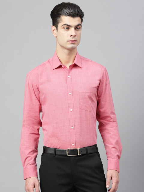 

Park Avenue Men Pink Slim Fit Solid Formal Shirt