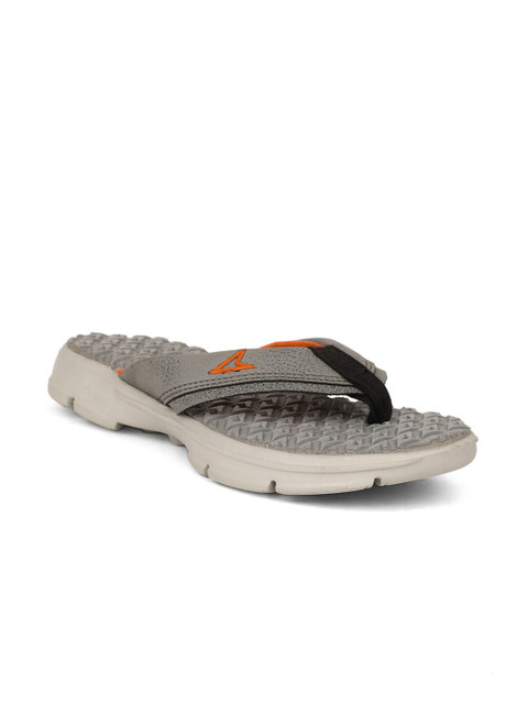 

Bata Boys Grey Solid Thong Flip-Flops