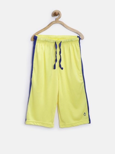 

Gini & Jony Boys Yellow 3/4th Bermuda Shorts
