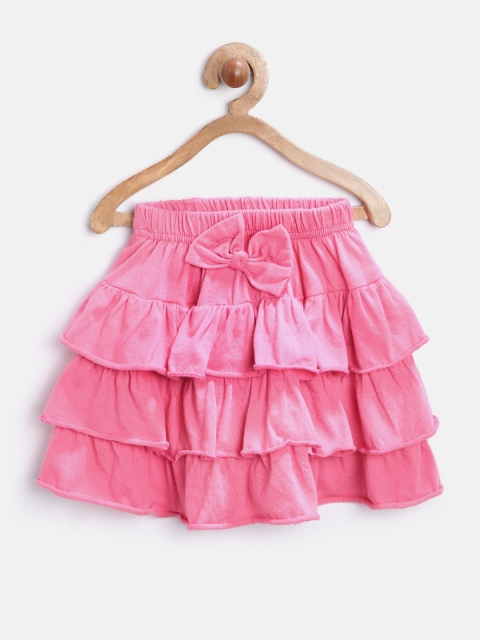 

Palm Tree by Gini & Jony Girls Pink Tiered Skirt