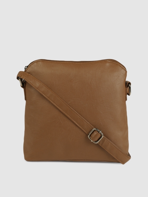 

Mast & Harbour Tan Brown Solid Sling Bag