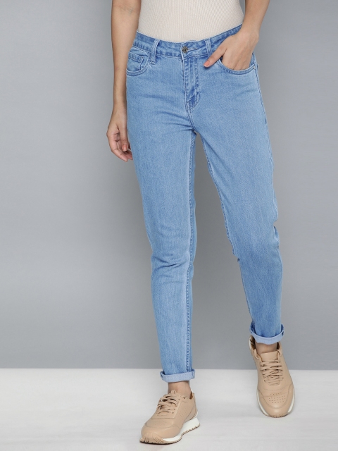 

Harvard Women Blue Slim Fit Mid-Rise Clean Look Stretchable Jeans