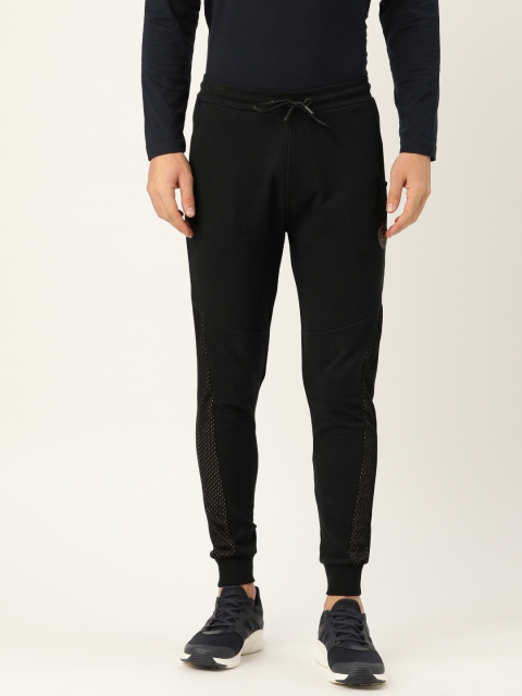 

Proline Active Men Black Solid Joggers