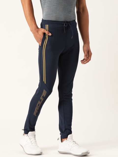 

Proline Active Men Navy Blue Solid Slim Fit Track Pants
