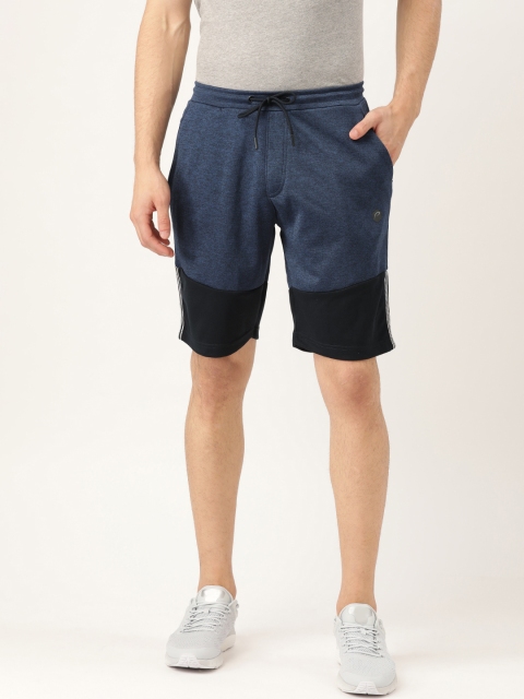 

Proline Active Men Navy Blue Solid Regular Fit Sports Shorts