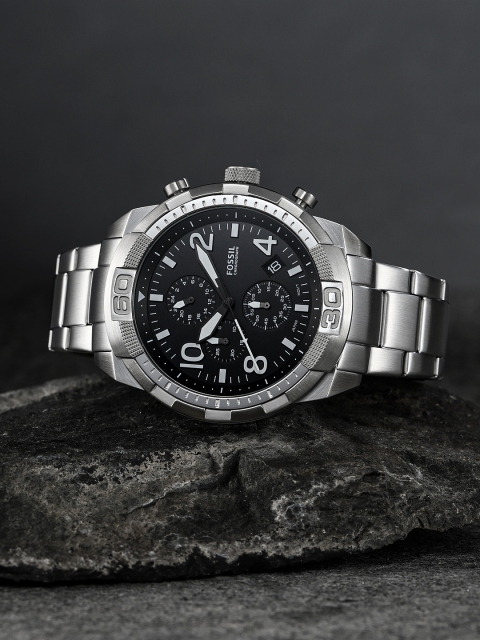 

Fossil Men Black Analogue Watch FS5710