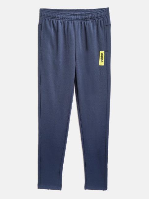 

ADIDAS Boys Navy Blue Solid BB Track Pants