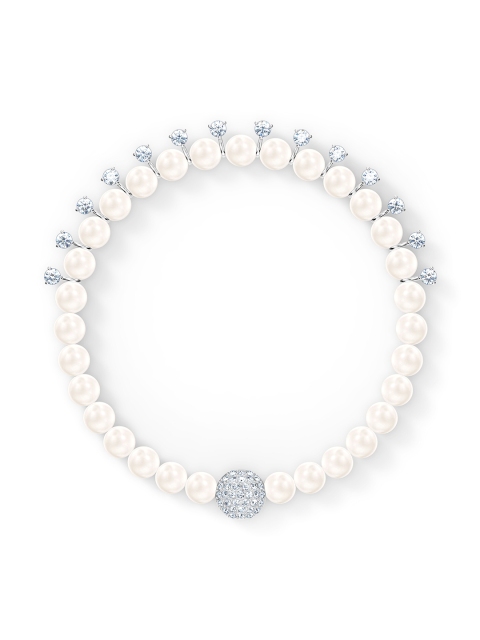 

SWAROVSKI Treasure Pearl Rhodium Plated Bracelet, Multi