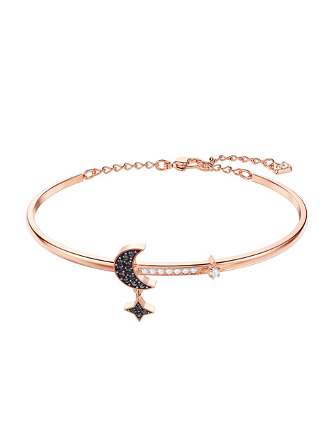 

SWAROVSKI Rose-Gold Plated Symbolic Moon Bangle