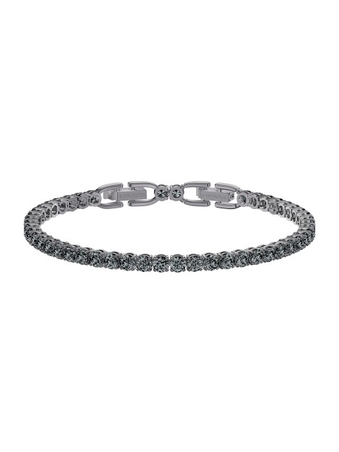 

SWAROVSKI Black Metal Rhodium-Plated Cuff Bracelet