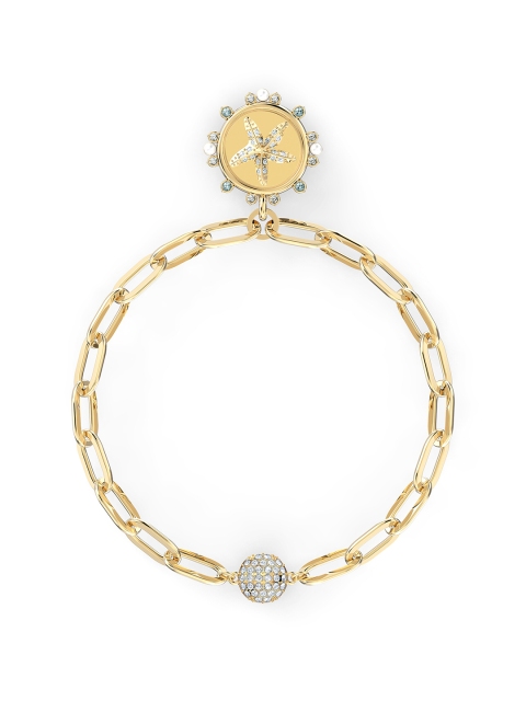 

SWAROVSKI Silver-Toned Metal Wraparound Bracelet