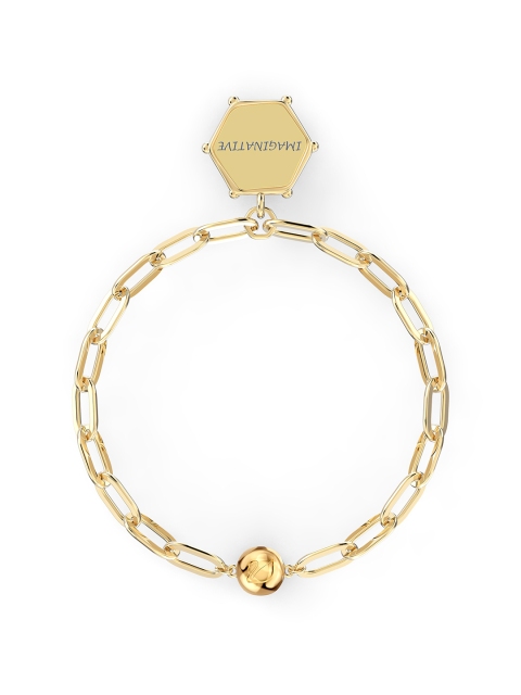 

SWAROVSKI Blue & Gold Plated The Elements Moon Bracelet