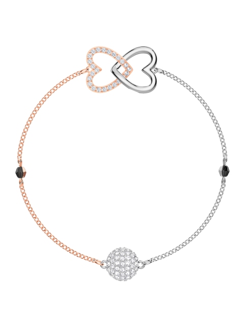 

SWAROVSKI White Mixed Metal Finish Remix Collection Forever Strand
