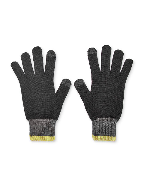 

Kosha Men Black & Grey Colourblocked Hand Gloves