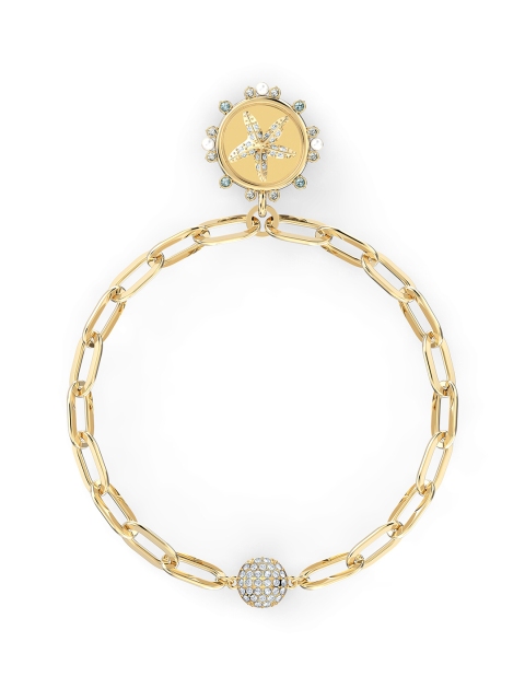 

SWAROVSKI Silver-Toned Metal Wraparound Bracelet