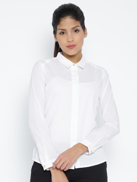 

Arrow Woman White Casual Shirt