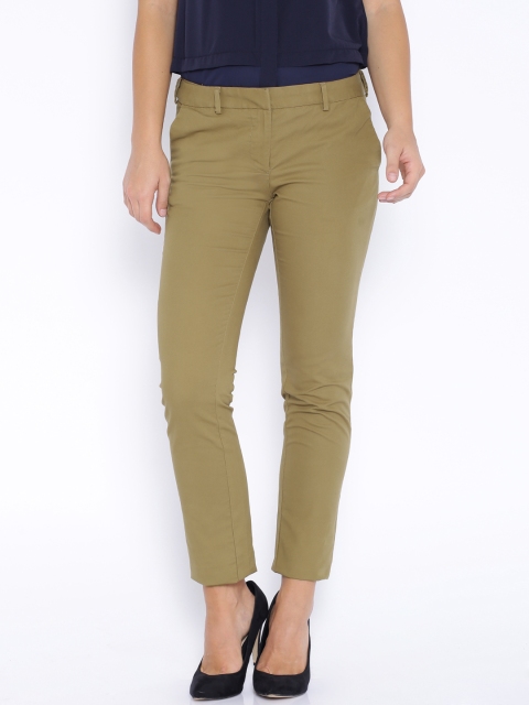 

Arrow Woman Khaki Chino Trousers