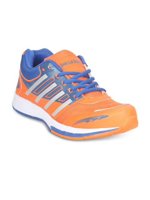 

bacca bucci Men Orange & Blue Sports Shoes
