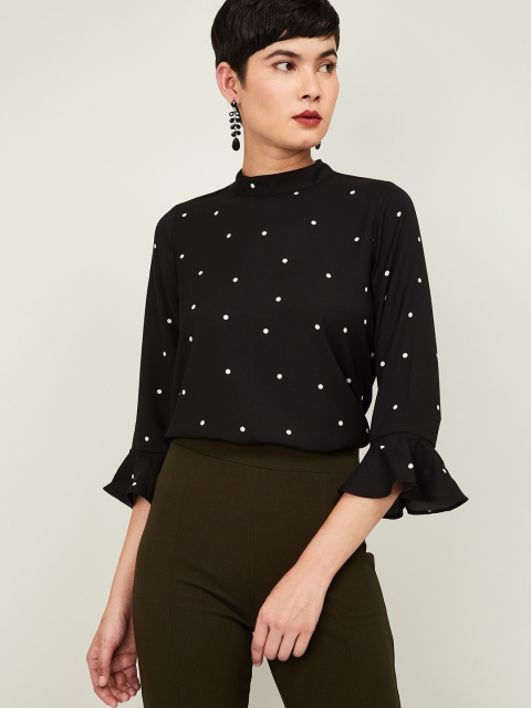 

CODE by Lifestyle Women Black Printed Top