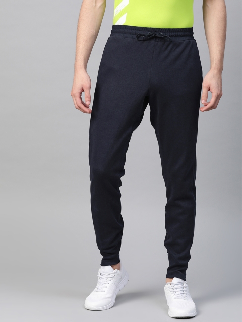 

ADIDAS Men Navy Blue Solid Sport Inspired Varsity Knit Joggers