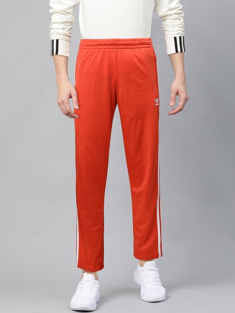 

ADIDAS Originals Men Red Solid Firebird Track Pants