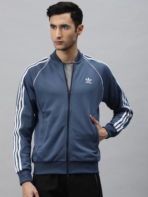 

ADIDAS Originals Men Blue Solid SST Track Jacket