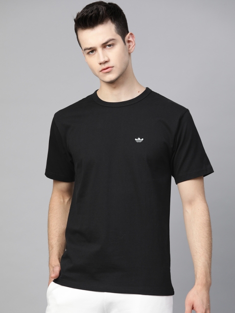 

ADIDAS Unisex Black Solid Shmoo Logo T-shirt