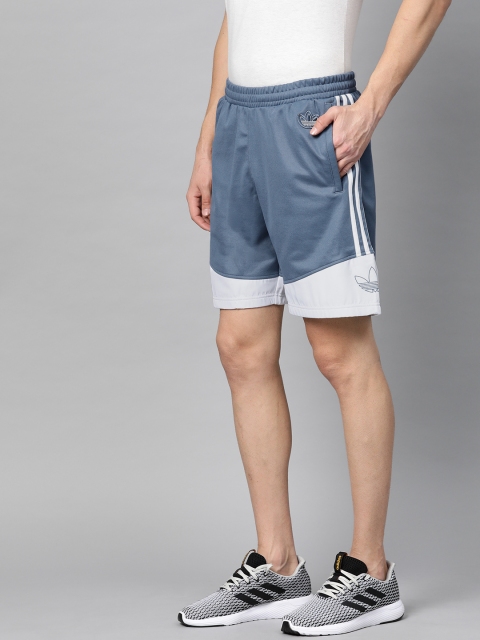 

ADIDAS Originals Men Blue Colourblocked Bandrix Shorts