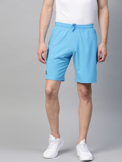 

ADIDAS Men Blue Solid Club SW 9-Inch Tennis Shorts