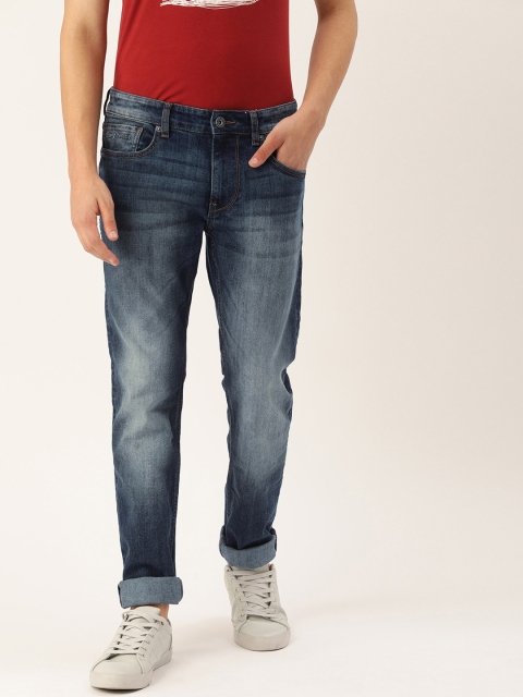 

Being Human Men Blue Slim Fit Mid-Rise Clean Look Stretchable Jeans